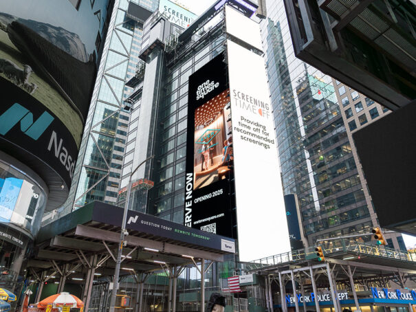 SNA Displays en One Times Square