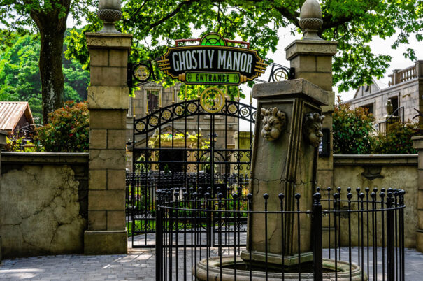 Christie en Ghostly Manor Paultons Park