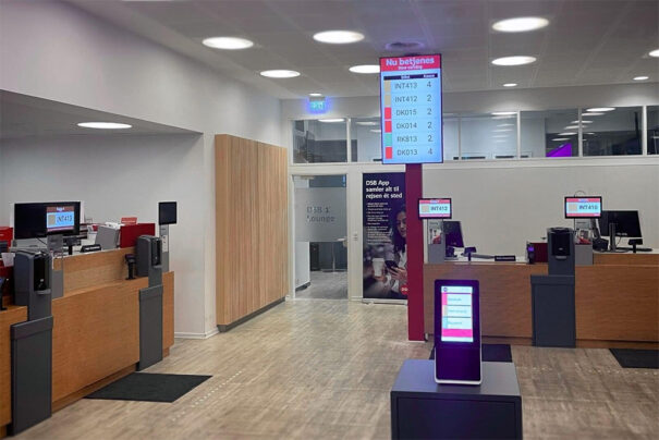 Moviik en DSB Dinamarca