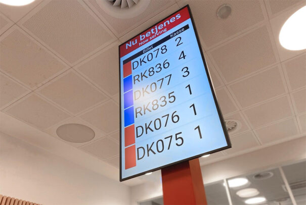 Moviik en DSB Dinamarca