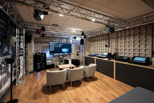 Audio-Technica showroom Madrid Dolby Atmos