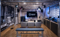 Audio-Technica showroom Madrid Dolby Atmos