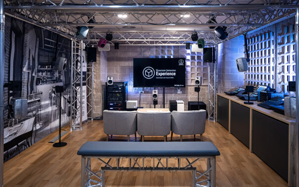 Audio-Technica showroom Madrid Dolby Atmos