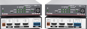 Extron amplía su gama de amplificadores de distribución de audio 8K
