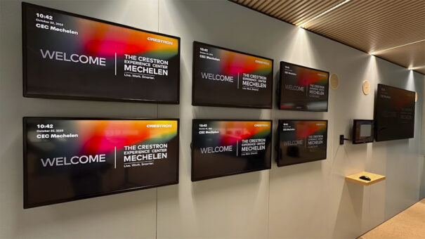 Crestron centro experiencia Belgica