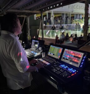 Space Riccione Claypaky Francesco de Cave