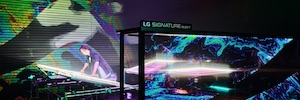 ‘Tenka Taihei’ aúna arte y tecnología con la transparencia de LG Signature OLED T