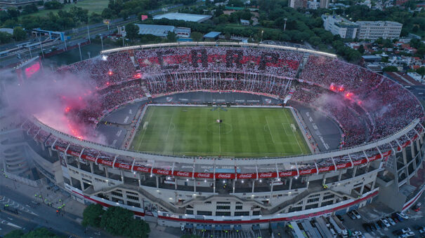 WSDG en el estadio Mas Monumental