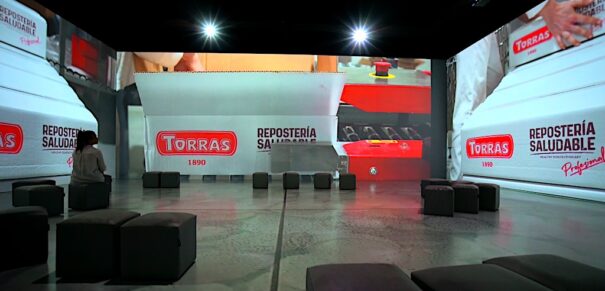 Sala inmersiva Chocolates Torras