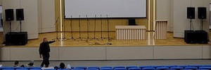 DAS Audio equipa con Action el auditorio de la escuela Nº 222 de Almaty