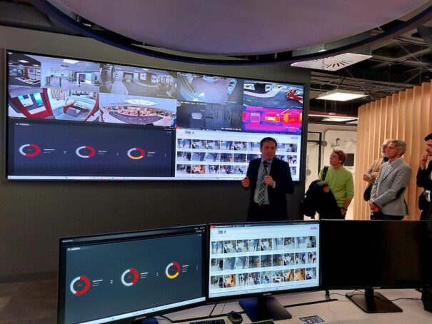 Salle d'exposition Hikvision