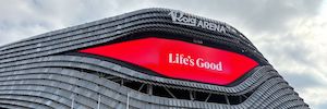 Roig Arena fusiona innovación visual Led de LG y eficiencia en un recinto polivalente a gran escala