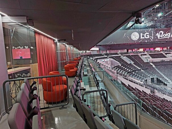 LG Roig Arena palcos