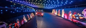 ADI despliega 7.340 paneles Led y 10.000 luminarias navideñas en Silverstone