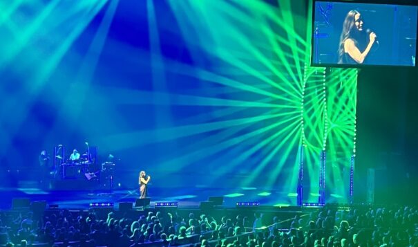 Alanis Morissette en el Caesar's Palace en Las Vegas