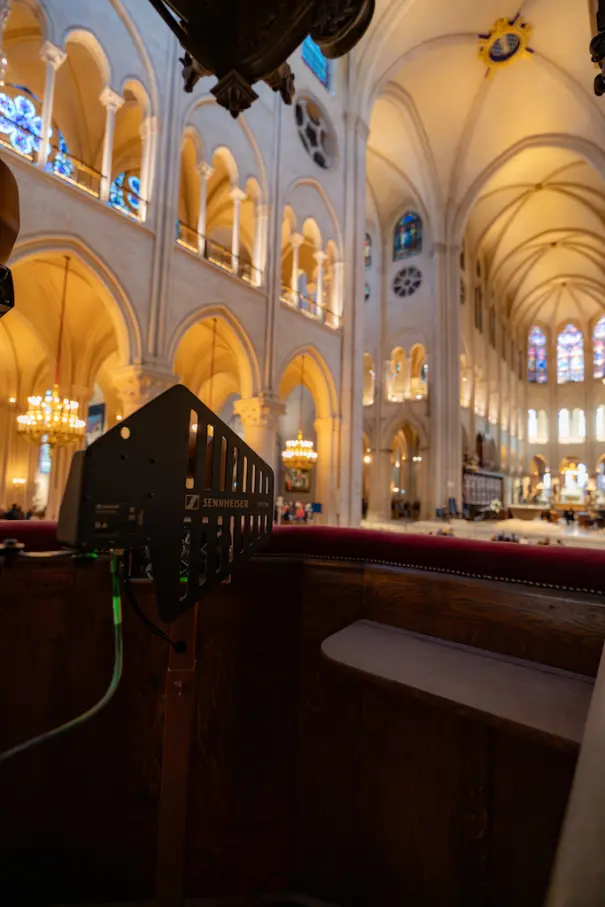 Olivier Allard Notre Dame Sennheiser