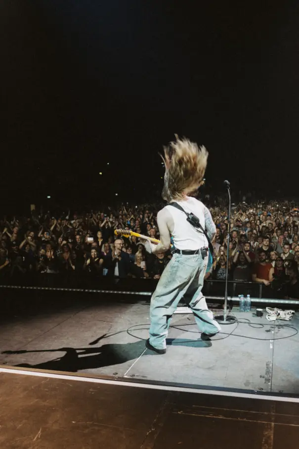 Sam Ryder usa un evolution e 935 para su voz (Crédito de la foto: Jenny Hodge).