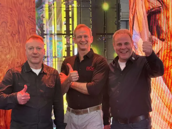 Thomas Randl, Erik Baum y Holger Amann