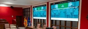 HubTech y Hikvision renuevan el salón de plenos de la Cámara de Zaragoza con tecnología LED COB