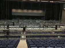 Rigging Premios Goya en Auditori Fòrum