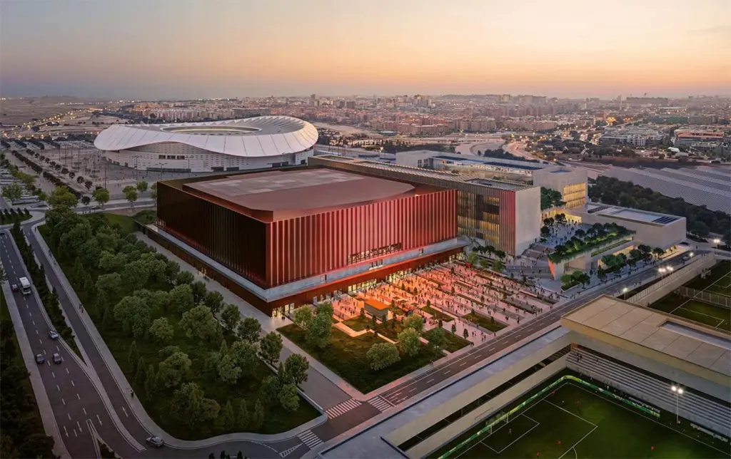 Centro Acuático Complejo Conciertos Madrid Atlético De Madrid