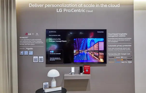 Lg Hotels Solutions hôtelières