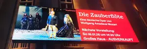 El Saarländisches Staatstheater sustituye cartelería impresa por una pantalla LED Philips Urban (PPDS)