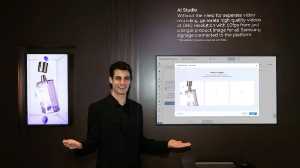 Samsung Spatial Signage