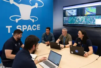 Telefonica T Space New Drone Service