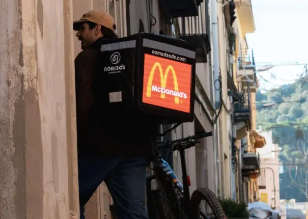 Nomads Rider Mochila Repartidor Led